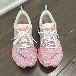Nike Invincible Run 3 Women's Pink and Purple Shoes
